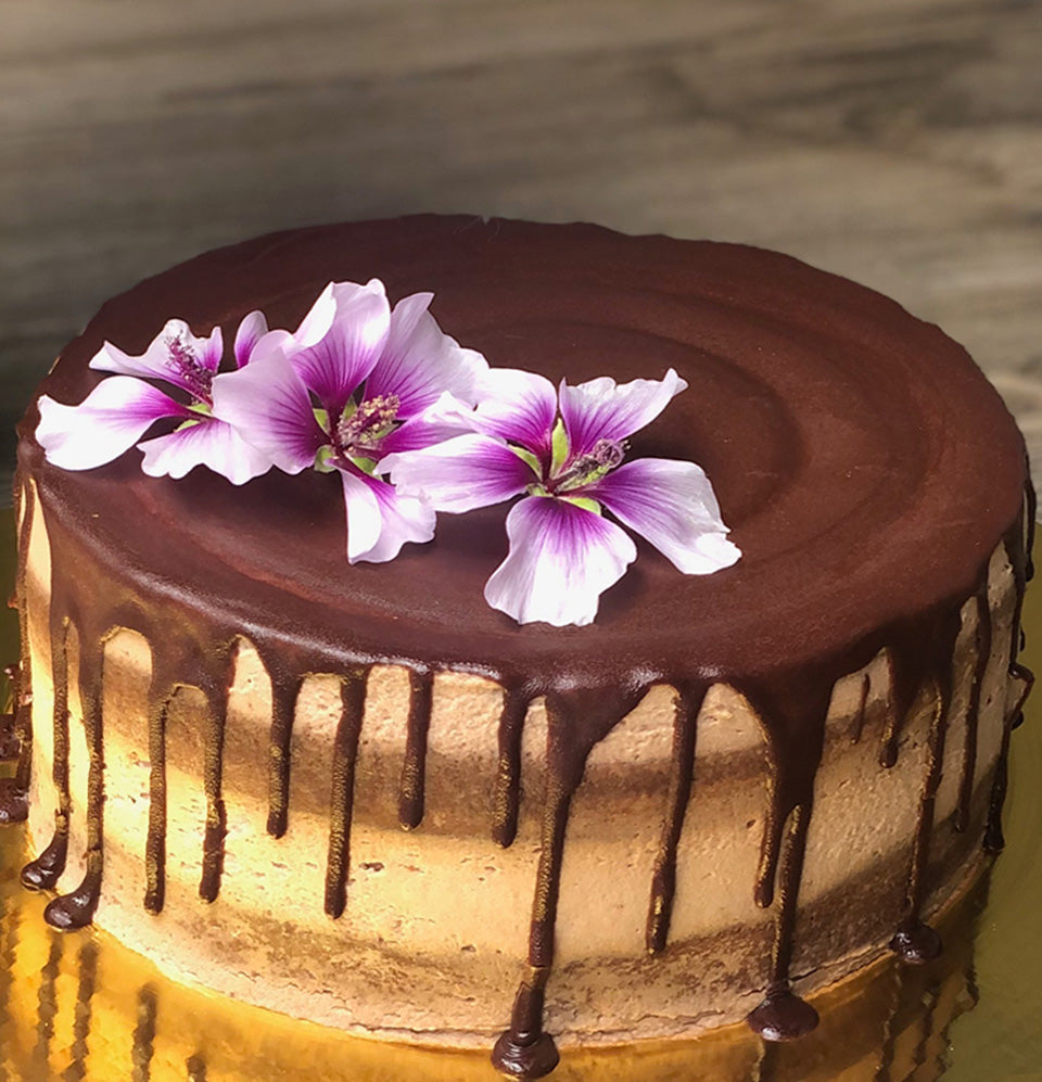 Chocolate drip cake